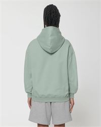FELPA SQUADRATA UNISEX CON CAPPUCCIO 400 GSM